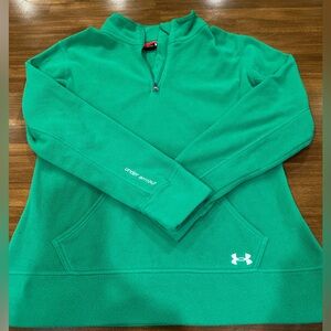 Under Armour Green Fleece Quarter Zip